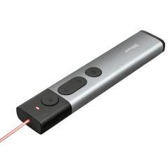 Presentador inalambrico trust wireless - laser class 2 color rojo - micro receptor inalambrico color del mando gris 23333 - Imag