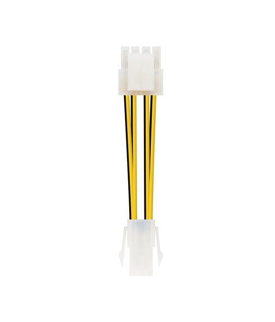 Nanocable CABLE ALIM. 4PIN/H-4+4PIN/M 15CM - Imagen 1