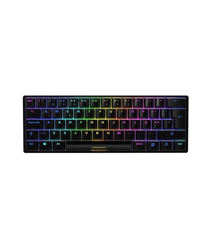 Teclado gaming sharkoon skiller sgk50 s4 kailh red negro pt - Imagen 1