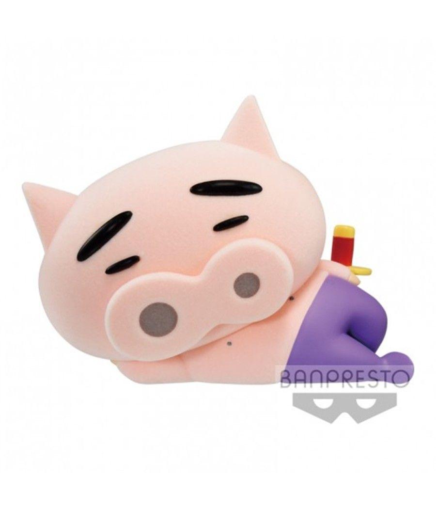 Figura banpresto fluffy puffy crayon shin - chan buriburi zaemon ver. a - Imagen 1