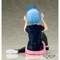 Figura banpresto re zero starting life in another world relax time rem training - Imagen 3