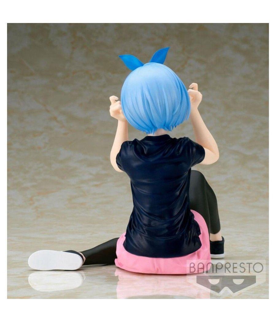 Figura banpresto re zero starting life in another world relax time rem training - Imagen 3