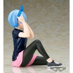 Figura banpresto re zero starting life in another world relax time rem training - Imagen 4