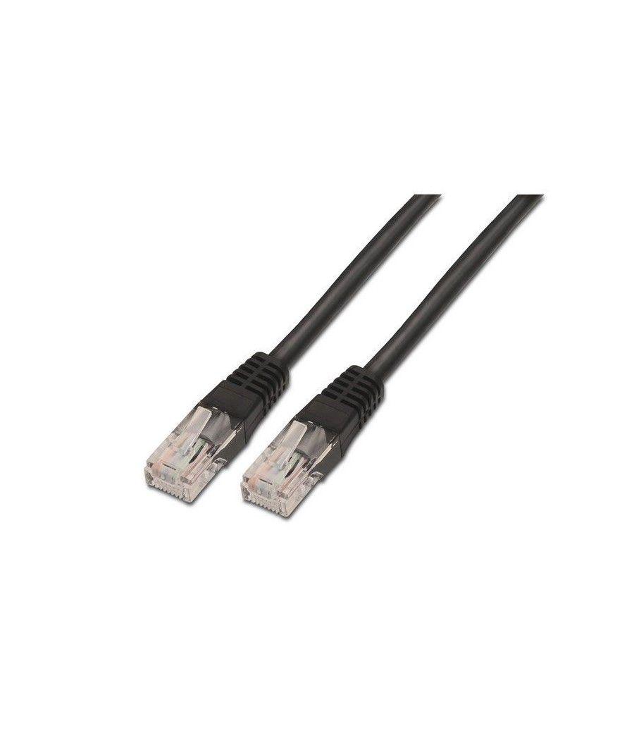 Cable de red rj45 utp aisens a135-0257 cat.6/ 50cm/ negro - Imagen 1