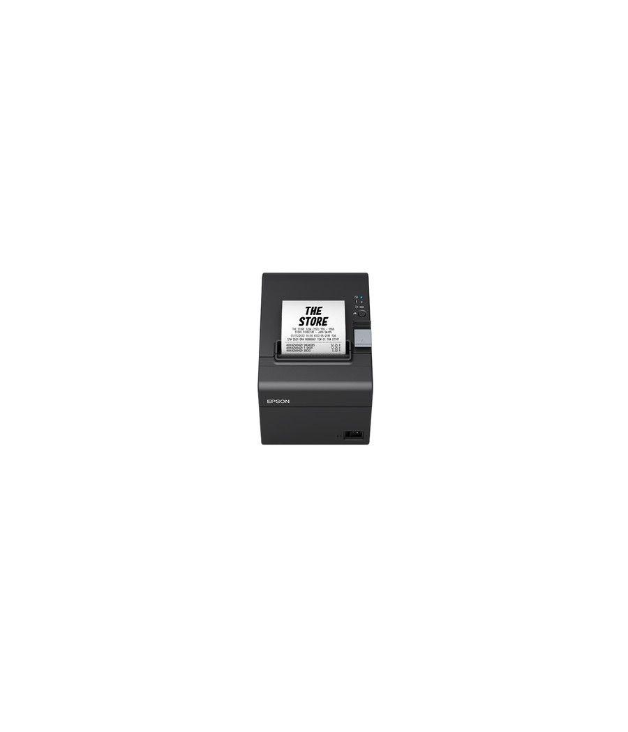 Impresora de tickets térmica epson tm-t20iii, negro, con corte, usb, rs232, rollo de 5,8/8 cm, hasta 250 mm/s. - Imagen 1