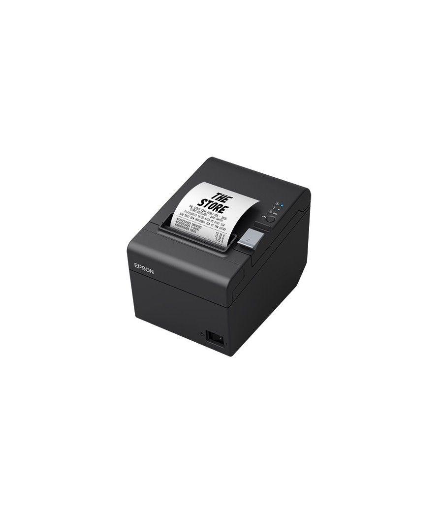 Impresora de tickets térmica epson tm-t20iii, negro, con corte, usb, rs232, rollo de 5,8/8 cm, hasta 250 mm/s. - Imagen 2