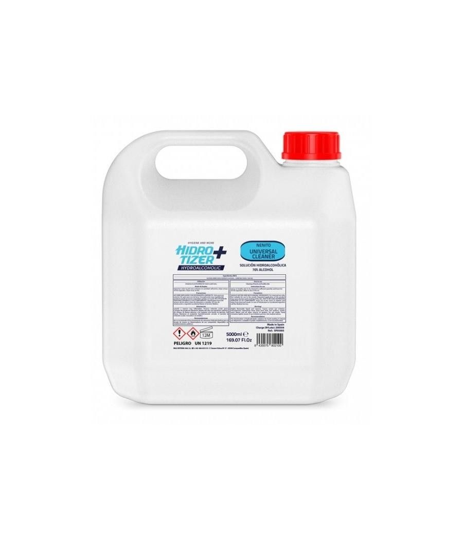 Hidrotizer plus gel hidroalcohÓlica higienizante nenito (refill) garrafa 5l - Imagen 1