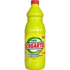 Lagarto lejÍa perfumada limÓn con detergente botella 1500ml - Imagen 1