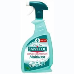 Sanytol limpiador desinfectante multiusos pulverizador 750ml - Imagen 1