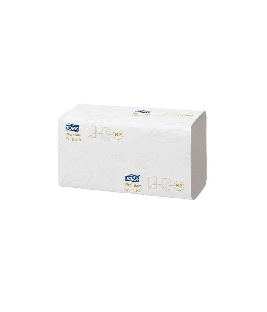 Tork xpress toalla de mano entredoblada sistema h2 34x21,2cm 2 capas extra suave blanco pack