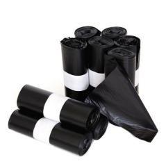 Bolsa de basura domestica thor g55 25l 52x58 gris/negro -rollo 20u-