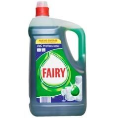 Fairy lavavajillas profesional concentrado lÍquido uso manual garrafa 5l - Imagen 1