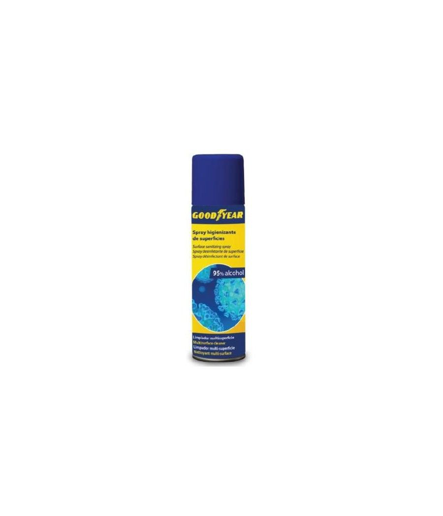 Goodyear spray limpiador higienizante de superficies alcoholico 500ml - Imagen 1