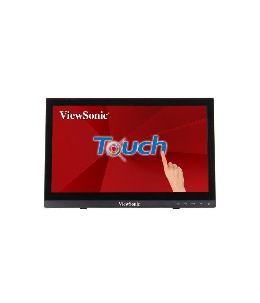 Viewsonic TD1630-3 monitor pantalla táctil 39,6 cm (15.6") 1366 x 768 Pixeles Multi-touch Multi-usuario Negro - Imagen 1