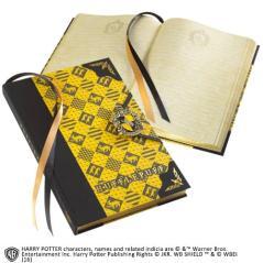 Libreta diario the noble collection harry potter hufflepuff cierre especial - Imagen 1