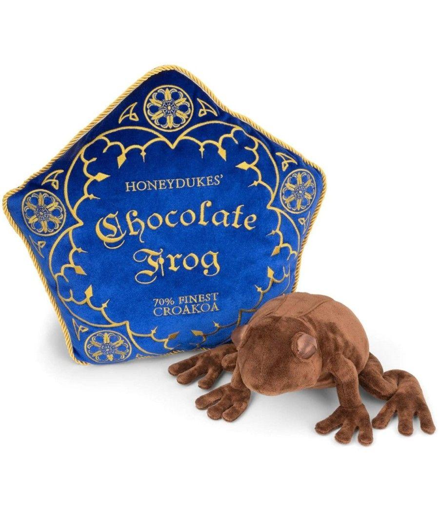 Peluche the noble collection harry potter rana de chocolate + cojin - Imagen 1