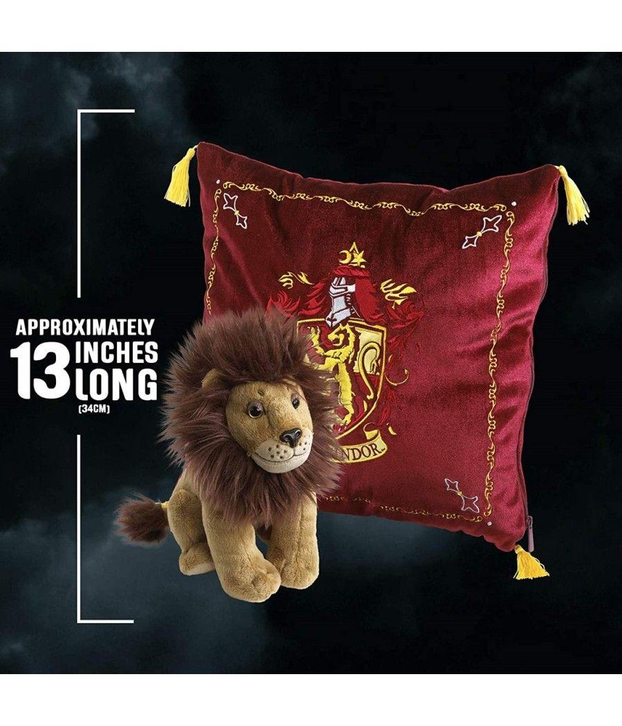 Peluche pack the noble collection harry potter leon mascota gryffindor + cojin gryffindor - Imagen 3