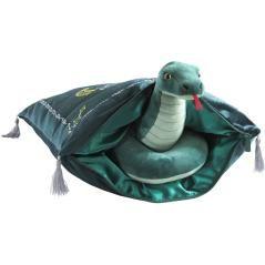 Peluche pack the noble collection harry potter serpiente mascota slytherin + cojin slytherin - Imagen 3