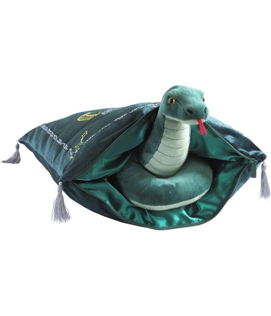 Peluche pack the noble collection harry potter serpiente mascota slytherin + cojin slytherin - Imagen 3