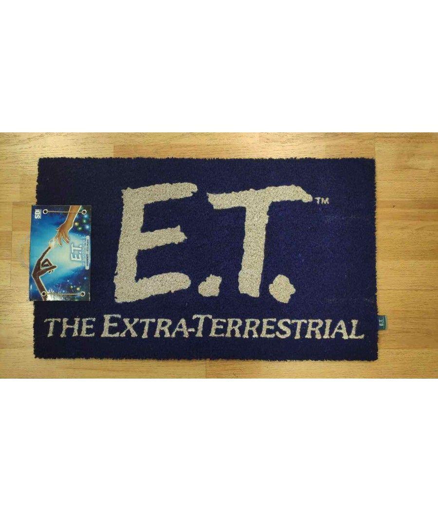 Felpudo 60x40 e.t. logo e.t. azul - Imagen 1