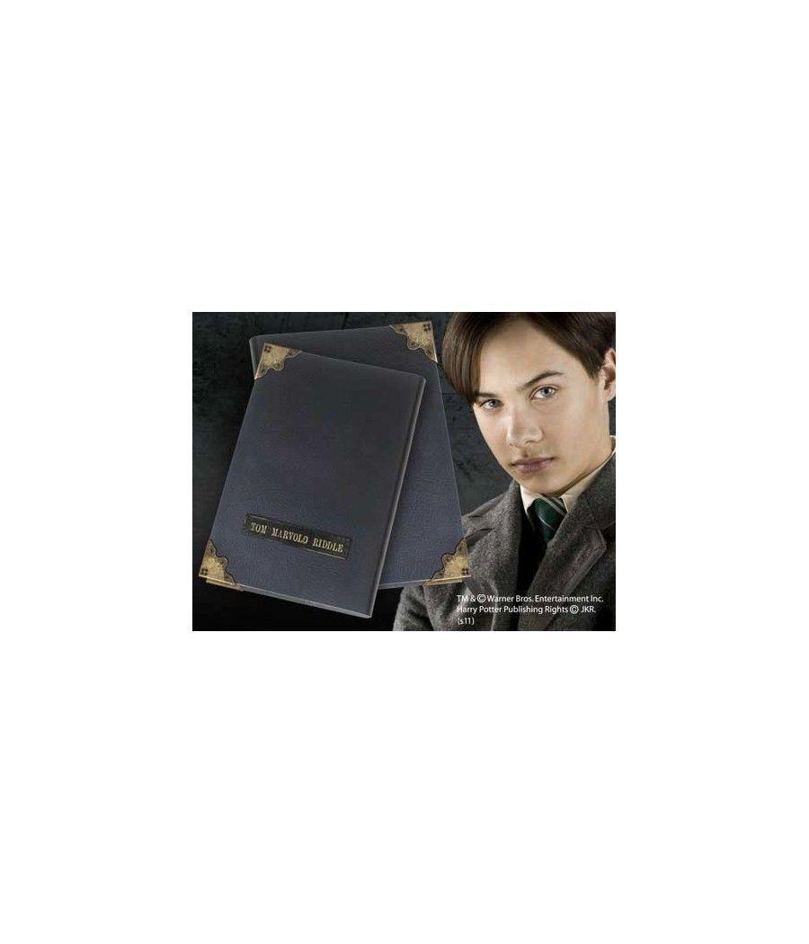 Diario replica the noble collection harry potter diario de tom riddle pulgadasvoldemortpulgadas - Imagen 1