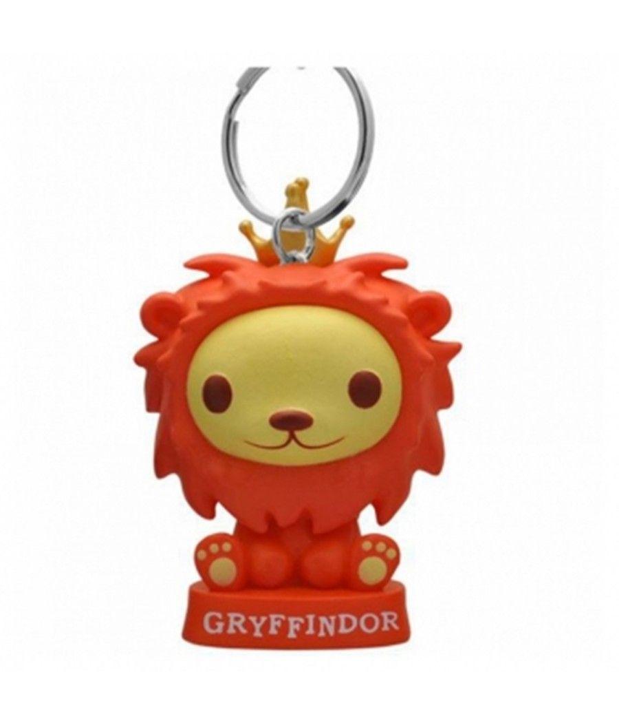 Llavero plastoy harry potter mascota casa gryffindor chibi pvc - Imagen 1