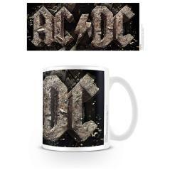 Taza pyramid rock ac - dc rock or bust - Imagen 1