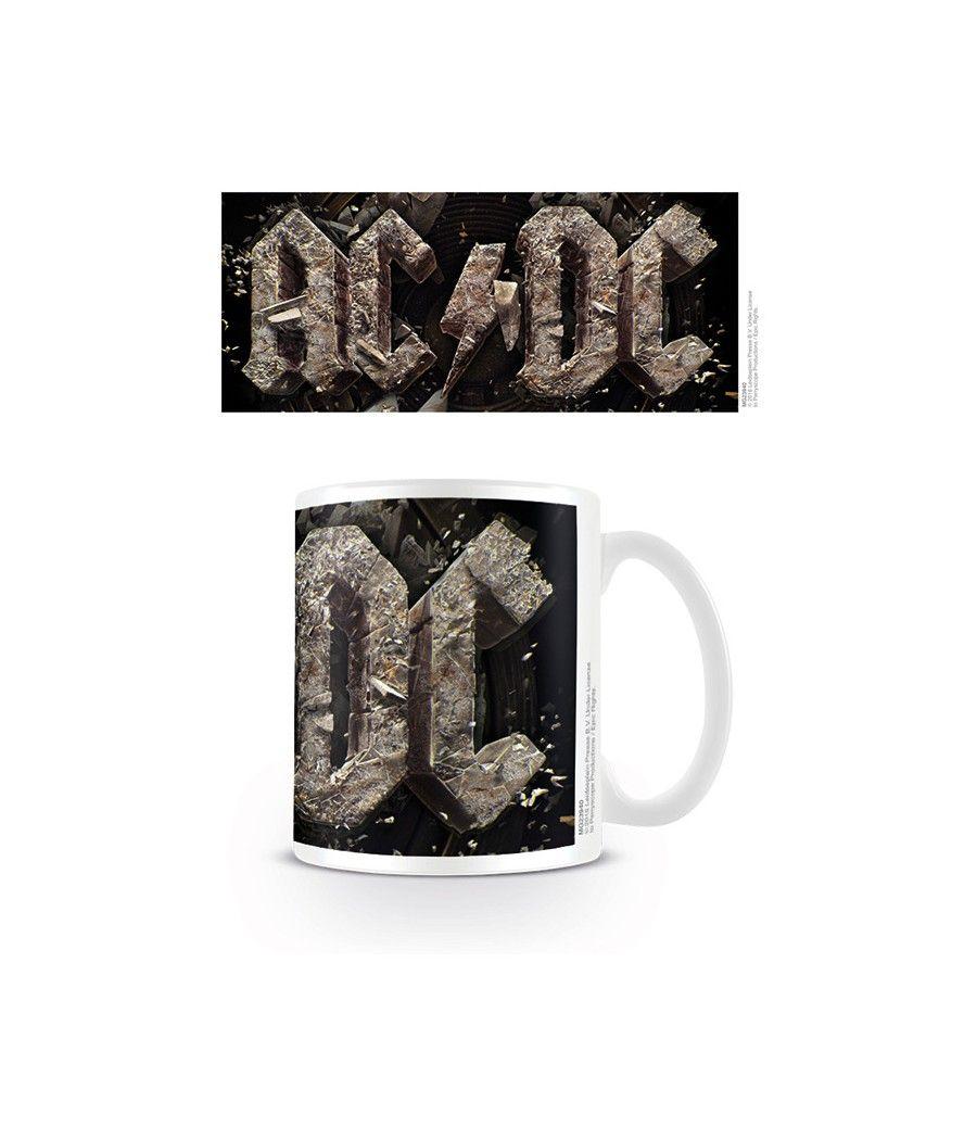 Taza pyramid rock ac - dc rock or bust - Imagen 1