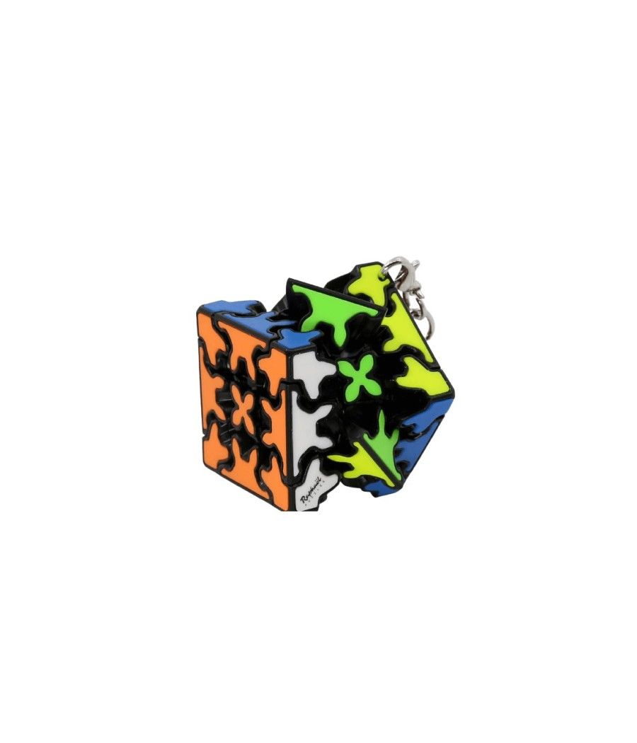 Cubo de rubik qiyi llavero gear cube 3x3 - Imagen 2