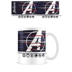 Taza de desayuno pyramid marvel avengers los vengadores logo - Imagen 1