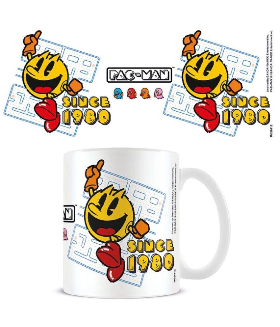 Taza de desayuno pyramid videojuegos clasicos pac man desde 1980 - Imagen 1