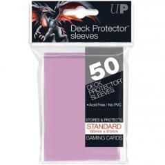 Fundas estándar ultra pro color rosa brillante para cartas paquete de 50 - Imagen 1