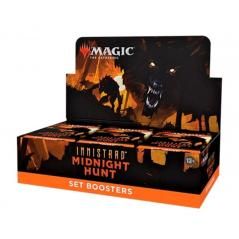 Juego de cartas set booster wizards of the coast magic the gathering innistrad midnight hunt 30 sobres ingles - Imagen 1