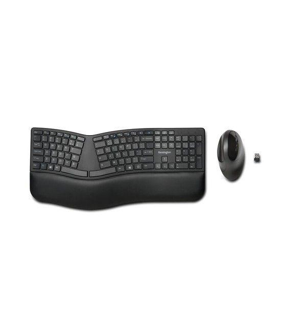 Kensington Teclado y ratón inalámbricos Pro Fit® Ergo (negro) - Imagen 3