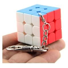 Llavero cubo de rubik moyu meilong 3x3 stickerless - Imagen 1