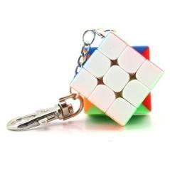 Llavero cubo de rubik moyu meilong 3x3 stickerless - Imagen 2