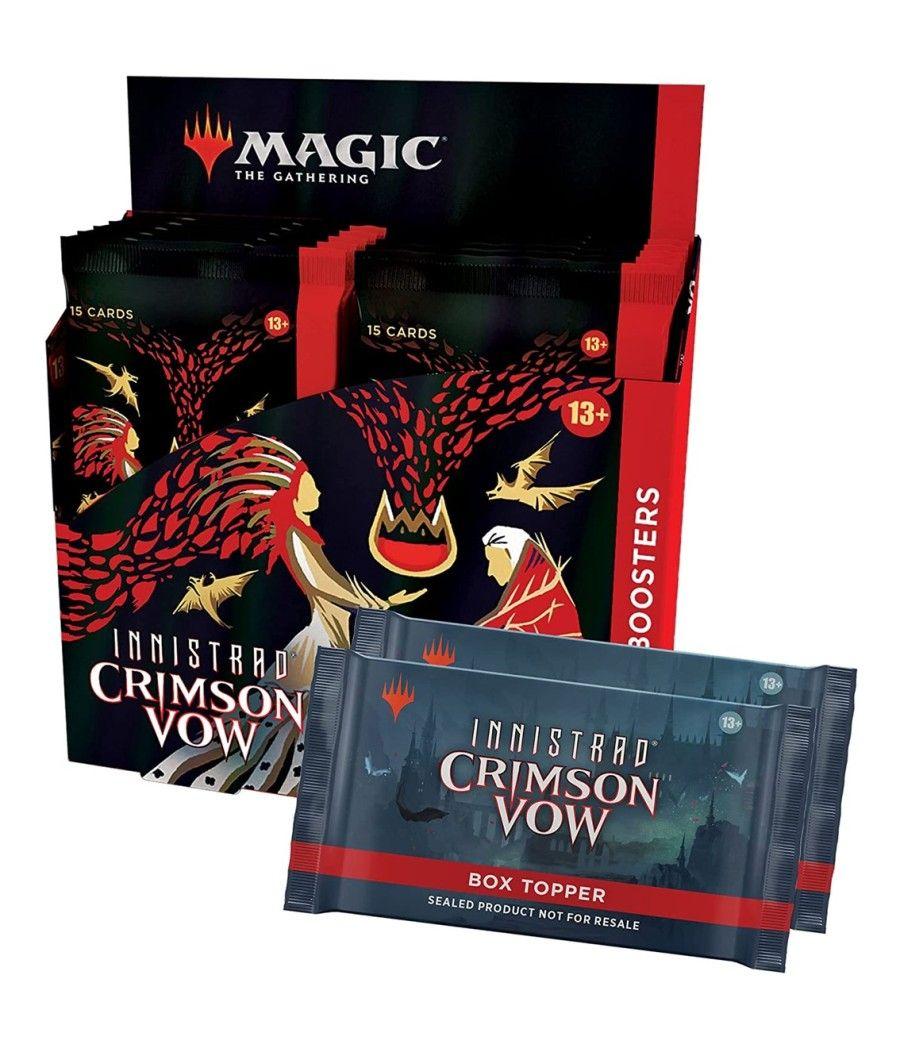 Juego de cartas wizards of the coast collector booster display (12 mazos) innistrad crimson vow cartas magic inglés - Imagen 1