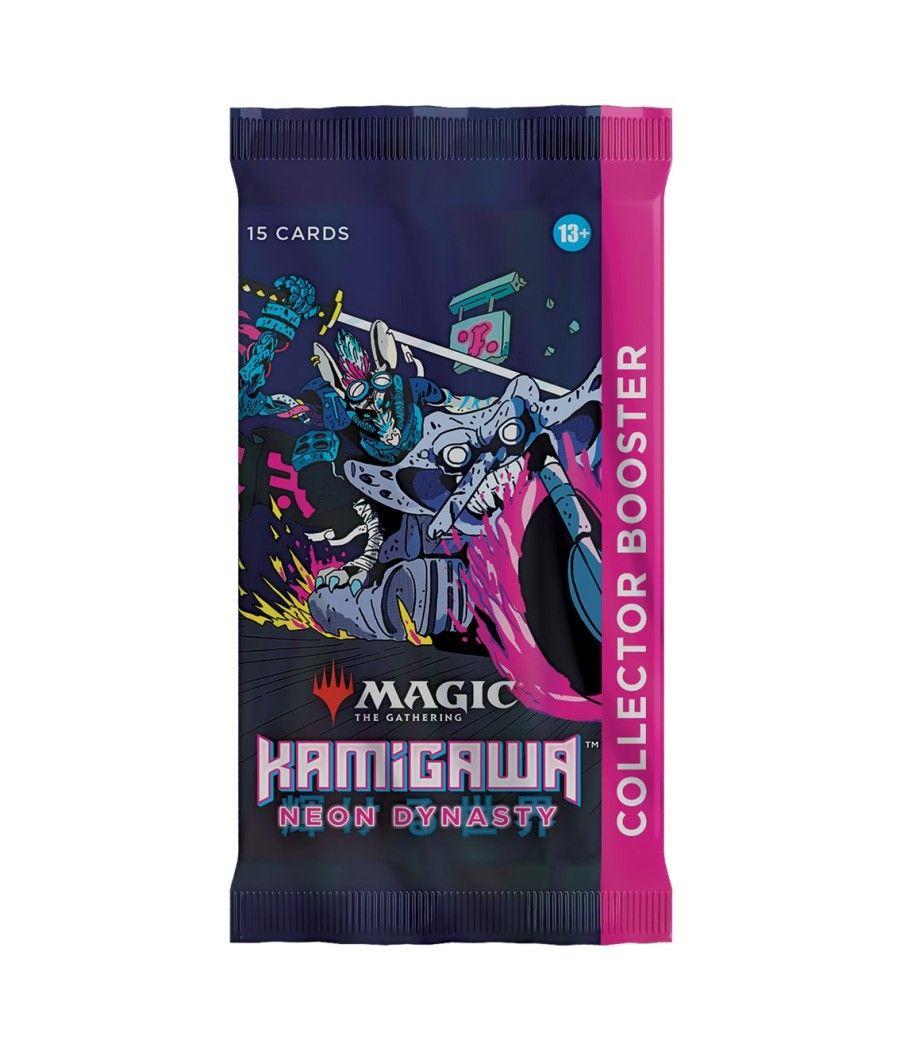 Juego de cartas caja de sobres wizards of the coast magic the gathering kamigawa neon dinasty 12 sobres ingles - Imagen 2