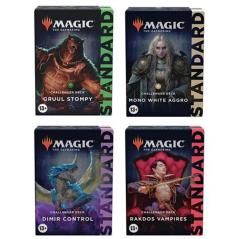 Juego de cartas caja de sobres wizard of the coast magic the gathering expositor de challenger deck 2022 8 expositores inglés - 