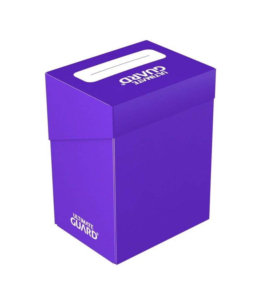 Caja de cartas ultimate guard deck case 80+ tamaño estándar violeta - Imagen 2