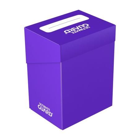 Caja de cartas ultimate guard deck case 80+ tamaño estándar violeta