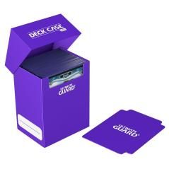Caja de cartas ultimate guard deck case 80+ tamaño estándar violeta - Imagen 4