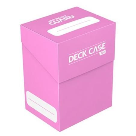 Caja de cartas ultimate guard deck case 80+ tamaño estándar fucsia - Imagen 1