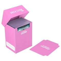 Caja de cartas ultimate guard deck case 80+ tamaño estándar fucsia - Imagen 4