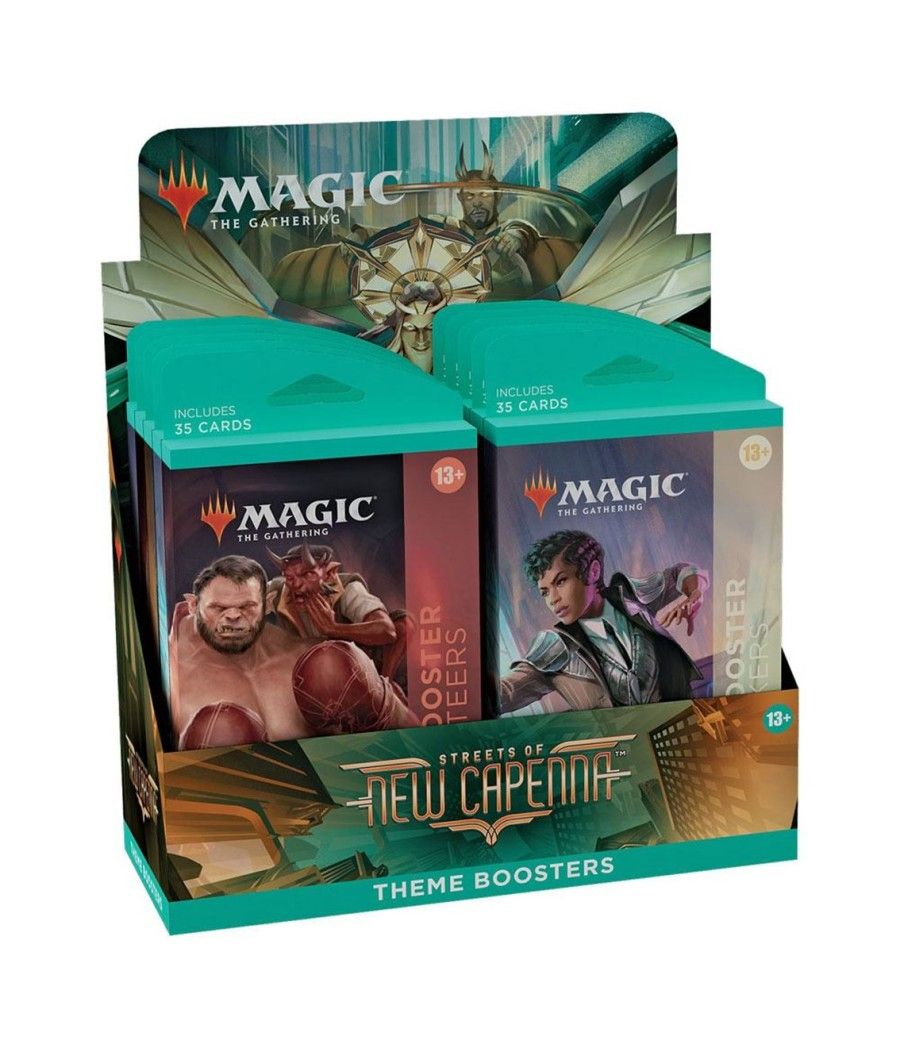 Juego de cartas caja de sobres wizards of the coast magic the gathering streets of new capenna theme boosters (10) inglés - Imag