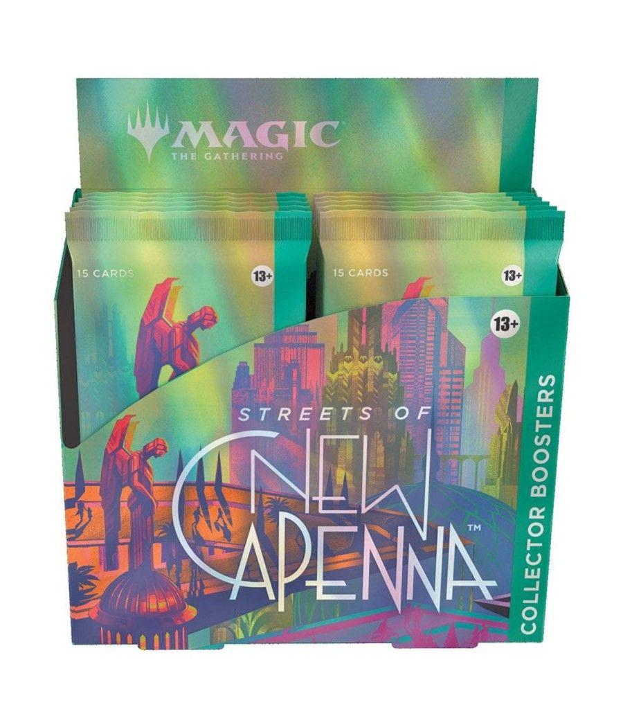 Juego de cartas wizards of the coast magic the gathering streets of new capenna caja de sobres de coleccionista (12) inglés - Im