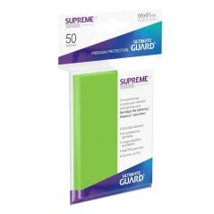 Fundas de cartas ultimate guard supreme ux tamaño estándar verde claro (50)