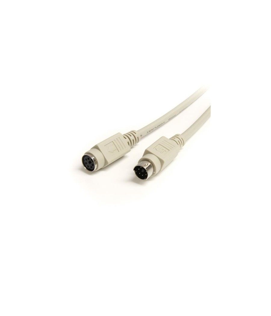 StarTech.com 6 ft. PS/2 Keyboard/Mouse Extension Cable cable ps/2 1,83 m Beige - Imagen 1