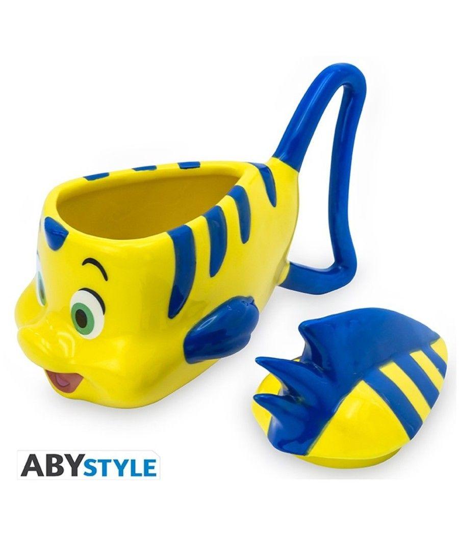 Taza 3d abystyle disney la sirenita - flounder - Imagen 2