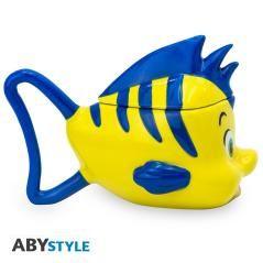 Taza 3d abystyle disney la sirenita - flounder - Imagen 3